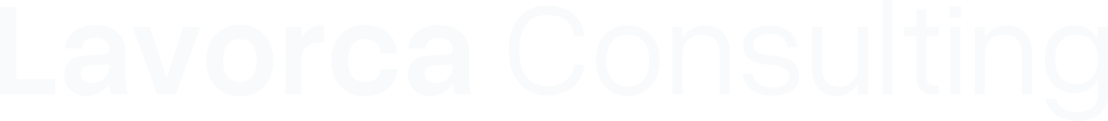 Logo bianco Lavorca Consulting
